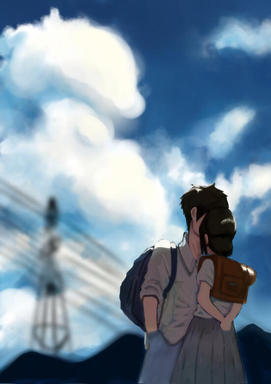 Anime poster style IDR 70k