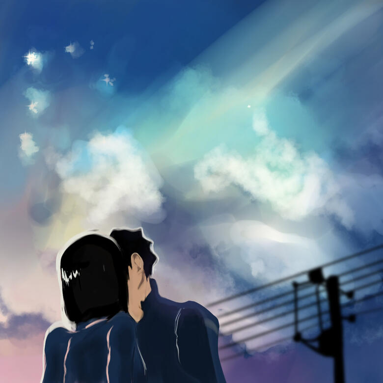 Anime poster style IDR 70k